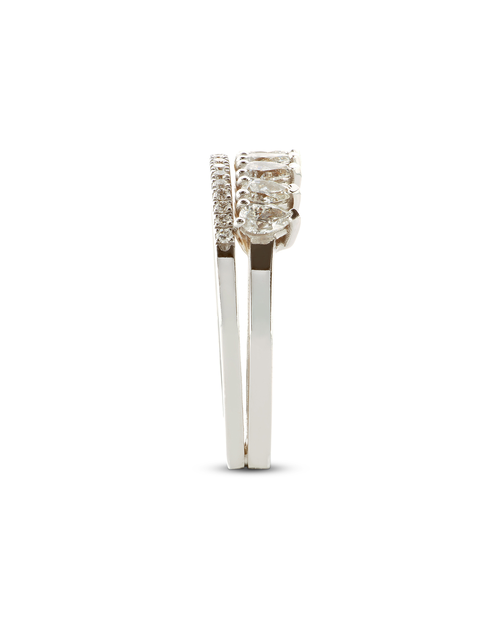 Nwj white shop gold rings