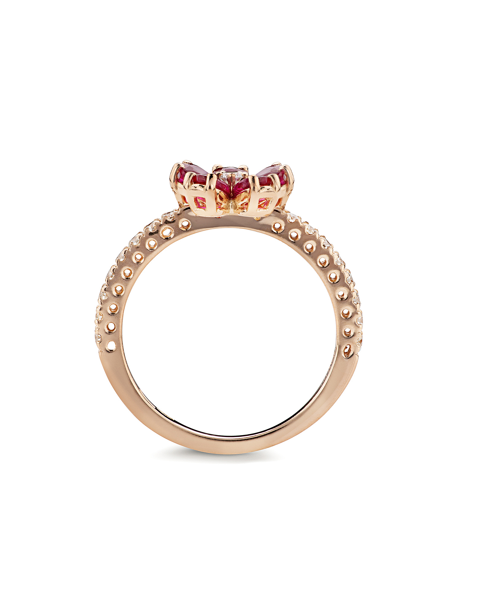Anello fiore di ciliegio top